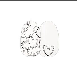 Color Street Eat Your Heart Out Clear Overlay Brand New